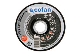 Cofan 10040115 - DISCO CORTE - 115X1,6X22,23 INOX PROFES.