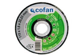 Cofan 10051115 - DISCO CARBURO EXTRF 115X1,6X22,23 STONE