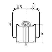 Firestone W01M588786 - FUELLE RVI 5.010.294.307.B,CONTI 49