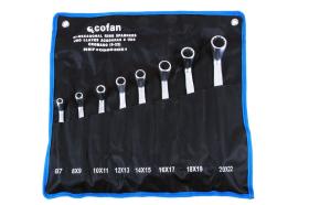 Cofan 09603052 - SET 10 PCS LLAVES ACODADAS DE 6-7 A 24-26