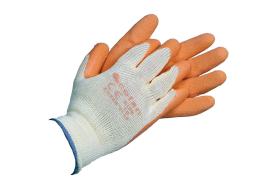 Cofan 1100005310 - GUANTE LATEX RUGOSO NARANJA TALLA 10