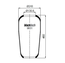 Black Tech RL9831 - Fuelle Suspension  VOLVO/MAN/MERCEDES