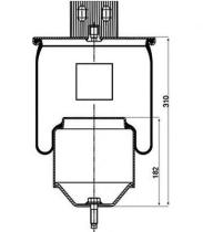 Firestone W01M588474 - Fuelle Suspension VOLVO FH