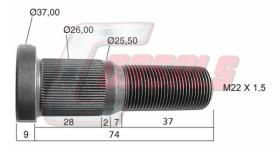 CASALS 21486 - PERNO FRUEHAUF DISCO