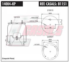 CASALS B1151 - SUS.NEUMATICA SAF 4004NP 03