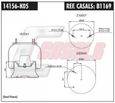 CASALS B1169 - SUS.NEUMATICA ROR