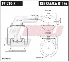 CASALS B1176 - SUS.NEUMATICA VIBERTI