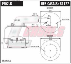 CASALS B1177 - SUS.NEUMATICA R.V.I.