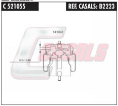 CASALS B2223 - FUELLE CABINA IVECO