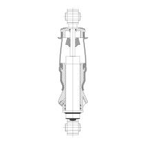 Black Tech KB11025CA - FUELLE SUSPENSION CABINA PREMIUN