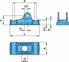 BPW 0314510410 - PLACA SUJECIÓN DE BALLESTA  F120/150 FBG125 34H STD V_25