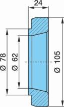 BPW 0337006360 - PORTARETEN             Ø105/24/Ø60