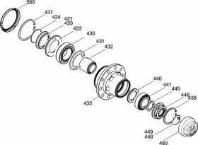 BPW 0980106602 - KIT-ECO-SEAL  BUJE K/-/- 10010P W