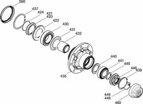 BPW 0980106612 - KIT-ECO-SEAL  BUJE K/-/- 10008P W