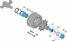 BPW 0980107330 - KIT REP. RODAMIENTOS ECO-P2 REDU