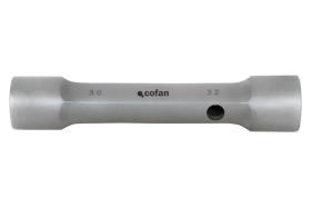 Cofan 09512302 - LLAVE DE TUBO DOBLE BOCA 10-11