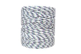 Cofan 08101102 - BOBINA CORDON TRENZADO POLI 5MM 200M TRICOLOR