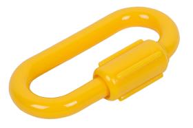 Cofan 11000808 - ESLABON UNION CADENA PLÁSTICO 8MM AMARILLO