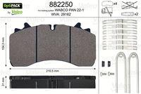 VALEO 882250 - Juego de Pastillas Freno  SAF / SAUER