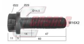 CASALS 21510 - PERNO MERITOR FRENO DE DISCO