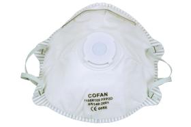 Cofan 11000102BL - SET 2 MASCARILLAS C/VALVULA FFP2D