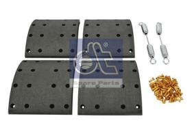 DT 135007 - Juego de forros de freno de tambor