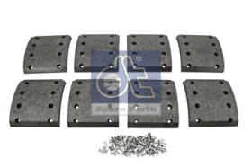 DT 695011 - Juego de forros de freno de tambor