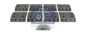 DT 792426 - Juego de forros de freno de tambor