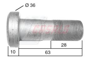 CASALS 21524 - PERNO MAN LARGO 63MM