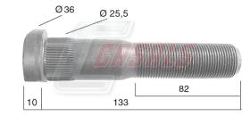 CASALS 21528 - PERNO RENAULT LARGO 133MM