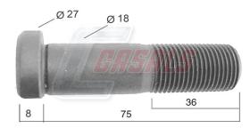 CASALS 21537 - PERNO MERCEDES LARGO 75MM