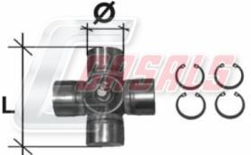 CASALS CR07 - CRUCETA 34.90X92.50MM