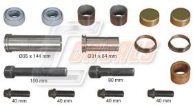 CASALS MD1075 - KIT REP.GUIAS Y CIERRE MERITOR