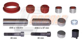 CASALS MD1143 - KIT REP.GUIAS Y CIERRE HALDEX