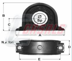 CASALS ST1 - SOPORTE TRANSMISION 35X17X60X168