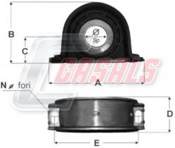 CASALS ST18 - SOPORTE TRANSMISION 45X19X58X166.5