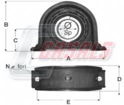 CASALS ST19 - SOPORTE TRANSMISION 50X20X73X193