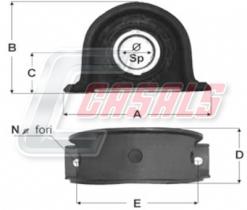 CASALS ST2 - SOPORTE TRANSMISION 35X25X59X170