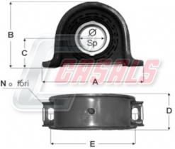 CASALS ST23 - SOPORTE TRANSMISION 55X18X71X168