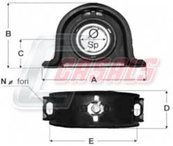 CASALS ST24 - SOPORTE TRANSMISION 55X18X67X200