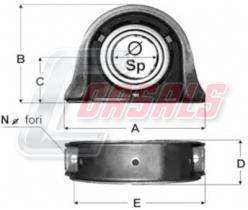 CASALS ST64 - SOPORTE TRANSMISION 75X20X87X220