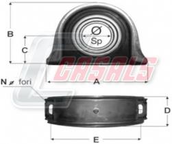 CASALS ST66 - SOPORTE TRANSMISION 75X20X87X213.5