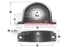 CASALS ST8 - SOPORTE TRANSMINION 45X19X71X194