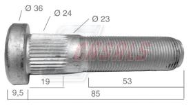 CASALS 21543 - PERNO R.O.R. L-85MM