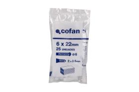 Cofan 07602106 - BOLSA 25 UDS TACO PLÁSTICO 6MM