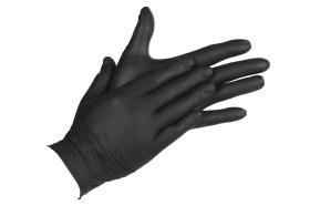 Cofan 11000015L - Guantes Nitrilo Negro 100 uds