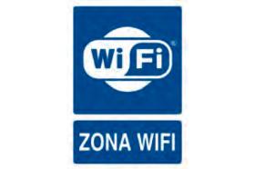 Cofan 21201019 - SEÑAL POLIESTIRENO 297X210 MM. "ZONA WIFI"