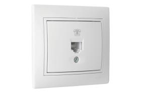 Cofan 51001208 - BASE TELEFONO EMPOTRAR BLANCA MODELO PACIFIC