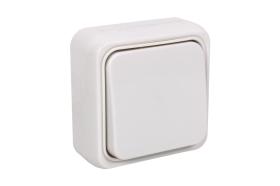 Cofan 51001211 - CONMUTADOR-INTERRUPTOR SUPERFICIE MODELO ATLANTIS 10A BLANCO