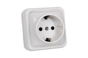 Cofan 51001216 - BASE BIPOLAR SUPERFICIE MODELO ATLANTIS 16A. BLANCO